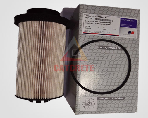 Zoomlion Concrete Mixer Truck Parts Mercedes Benz MTU Filter Element 1000400054 A5410900151