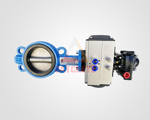 SANY Zoomlion XCMG CRCC Concrete Mixing Plant Spare Parts Pneumatic Butterfly Valve