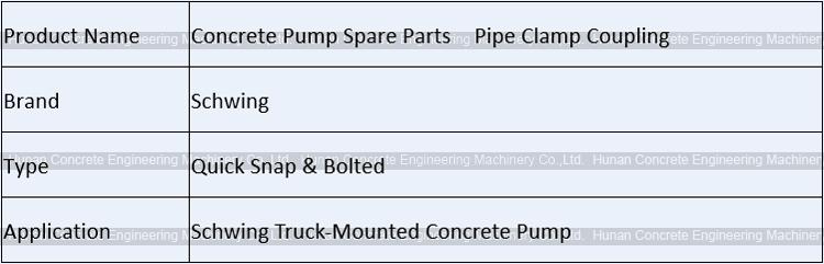 Schwing Pipe Quick Snap and Adjustable Snap Coupling